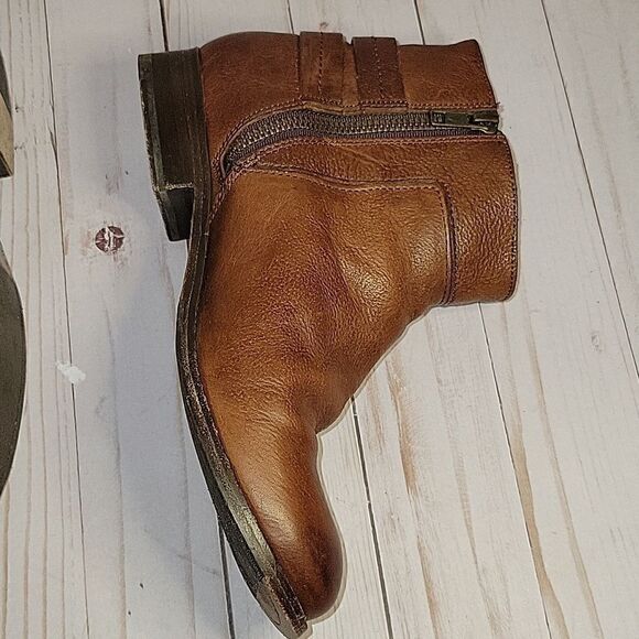 Frye | Shoes | Frye Brown Molly D Ring Buckle Ankle Boots  Frye  Molly D Ring Short Boot Booties
